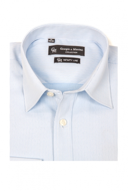 Camisa Clássica de Riscas