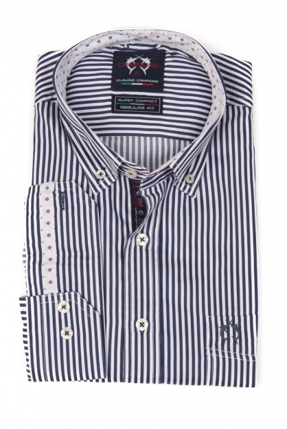Camisa Campione de riscas