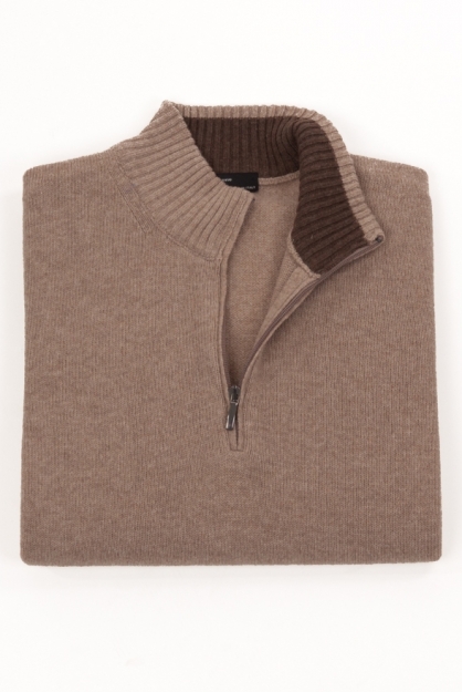 Polo casual, toque de cachemira