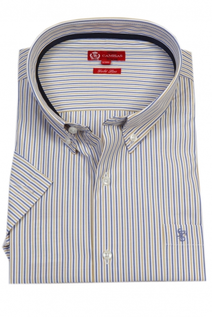 Camisa de meia manga