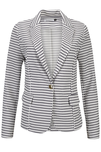 Blazer com desenhos