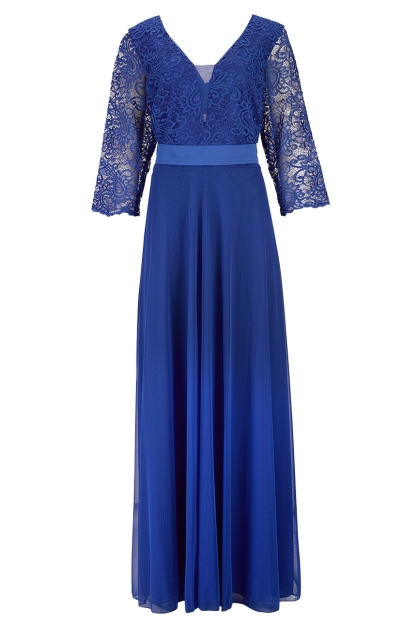 Vestido de cerimónia comprido