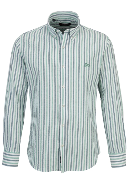 Camisa de riscas