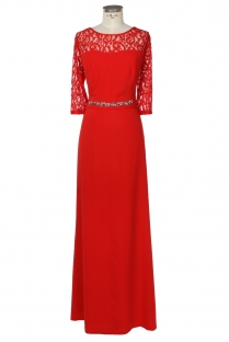 Vestido comprido de cerimónia